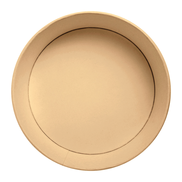 Garcia De Pou ENSALADERAS 950 ML 300 + 18 PE G/M2 Ø 18 7/16 5x5 4 CM NATURAL KRAFT (300 UNID.)