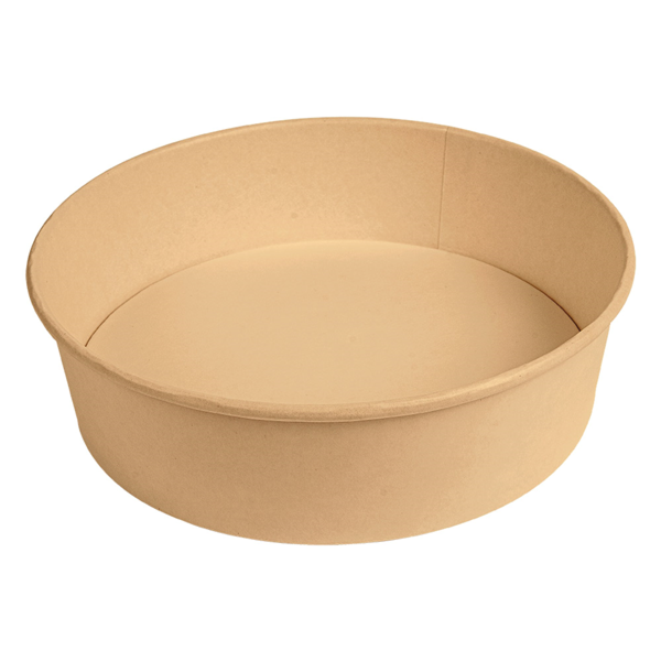 Garcia de pou ENSALADERAS 950 ML 300 + 18 PE G/M2 Ø 18 7/16 5x5 4 CM NATURAL KRAFT (300 UNID.)