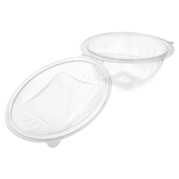 Garcia De Pou ENSALADERAS CON TAPA BISAGRA 1500 ML Ø 18 2x12 1 CM TRANSPARENTE RPET (300 UNID.)