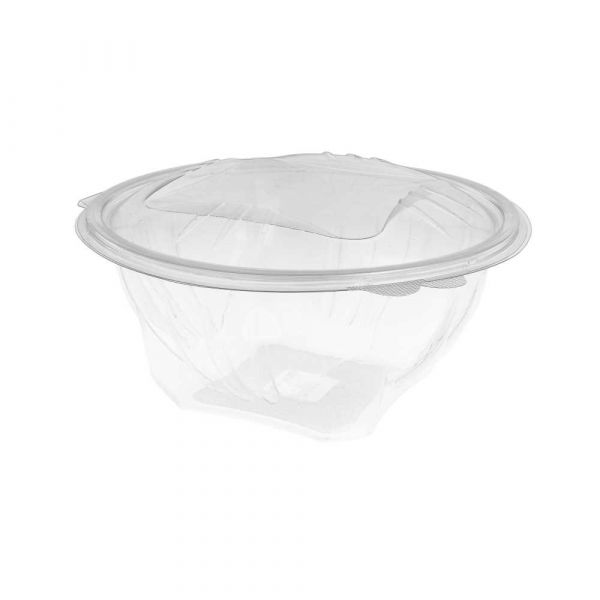 Garcia de pou ENSALADERAS CON TAPA BISAGRA 1500 ML Ø 18 2x12 1 CM TRANSPARENTE RPET (300 UNID.)