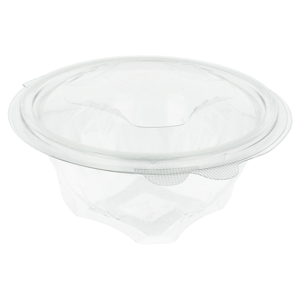 Garcia De Pou ENSALADERAS CON TAPA BISAGRA 500 ML Ø 13 1x8 4 CM TRANSPARENTE RPET (600 UNID.)