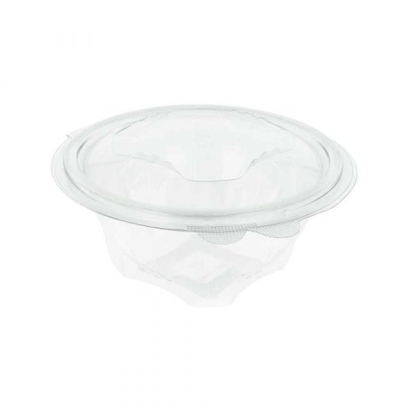 Garcia de pou ENSALADERAS CON TAPA BISAGRA 500 ML Ø 13 1x8 4 CM TRANSPARENTE RPET (600 UNID.)