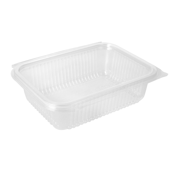 Garcia de pou ENSALADERAS CON TAPA BISAGRA 750 ML 18 8x14 3x5 2 CM TRANSPARENTE PLA (400 UNID.)
