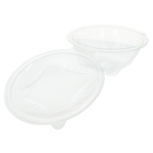 Garcia De Pou ENSALADERAS CON TAPAS BISAGRA 1 L Ø 16 1x10 7 CM TRANSPARENTE RPET (400 UNID.)