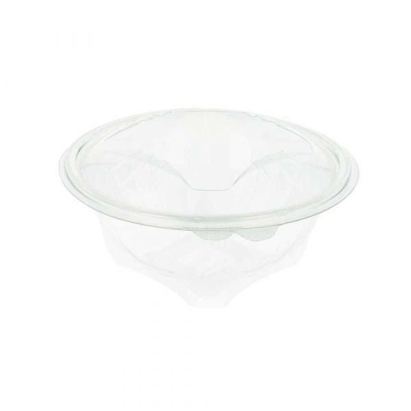 Garcia de pou ENSALADERAS CON TAPAS BISAGRA 1 L Ø 16 1x10 7 CM TRANSPARENTE RPET (400 UNID.)