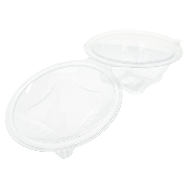 Garcia De Pou ENSALADERAS CON TAPAS BISAGRA 750 ML Ø 14 8x9 7 CM TRANSPARENTE RPET (400 UNID.)