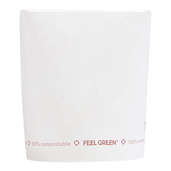 Garcia De Pou ENVASES MULTIUSO 'COMPOSTABLE' 480 ML 325 G/M2 Ø8x9 CM BLANCO CARTONCILLO (600 UNID.)