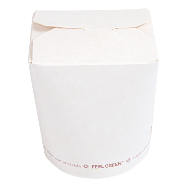 Garcia De Pou ENVASES MULTIUSO 'COMPOSTABLE' 480 ML 325 G/M2 Ø8x9 CM BLANCO CARTONCILLO (600 UNID.)