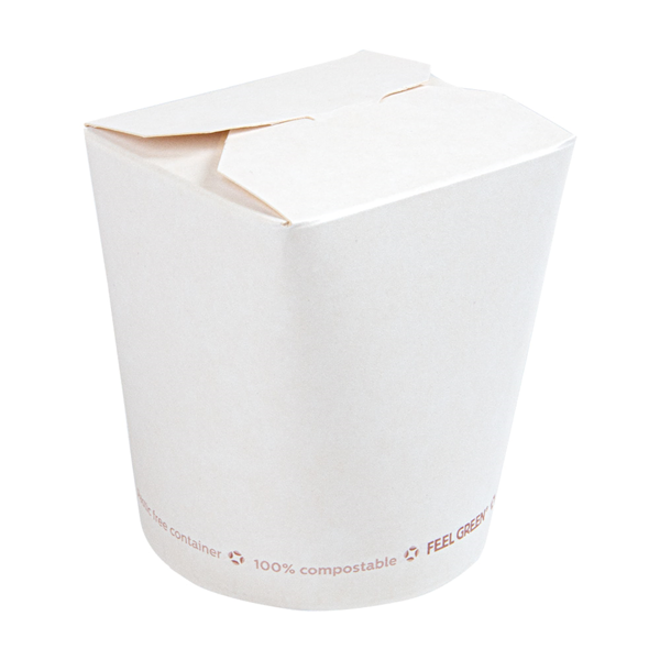 Garcia de pou ENVASES MULTIUSO 'COMPOSTABLE' 480 ML 325 G/M2 Ø8x9 CM BLANCO CARTONCILLO (600 UNID.)