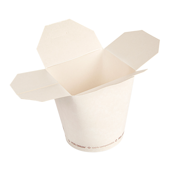 Garcia De Pou ENVASES MULTIUSO 'COMPOSTABLE' 960 ML 325 G/M2 Ø9x10 8 CM BLANCO CARTONCILLO (450 UNID.)