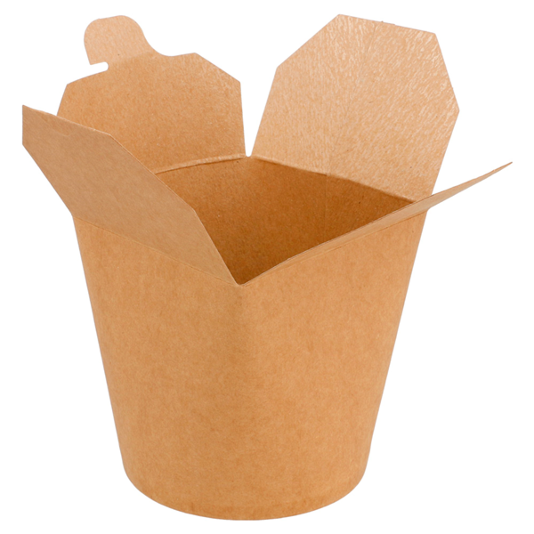 Garcia De Pou ENVASES MULTIUSO MICROONDABLES 780 ML 275 + 25 PE G/M2 Ø9x9 CM NATURAL KRAFT (50 UNID.)