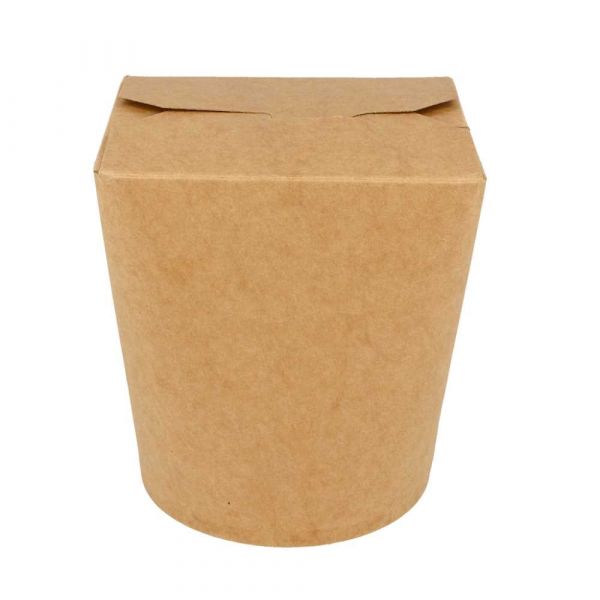 Garcia de pou ENVASES MULTIUSO MICROONDABLES 960 ML 275 + 25 PE G/M2 Ø9x10 8 CM NATURAL KRAFT (50 UNID.)