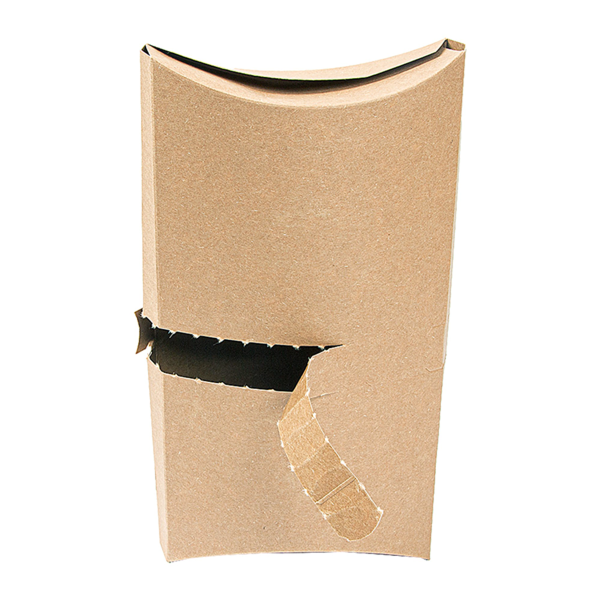 Garcia de pou ENVASES PARA BURRITOS 'THEPACK' 220 G/M2 19 5x12 5x3 CM MARRÓN CARTÓN ONDULADO NANO-MICRO (500 UNID.)