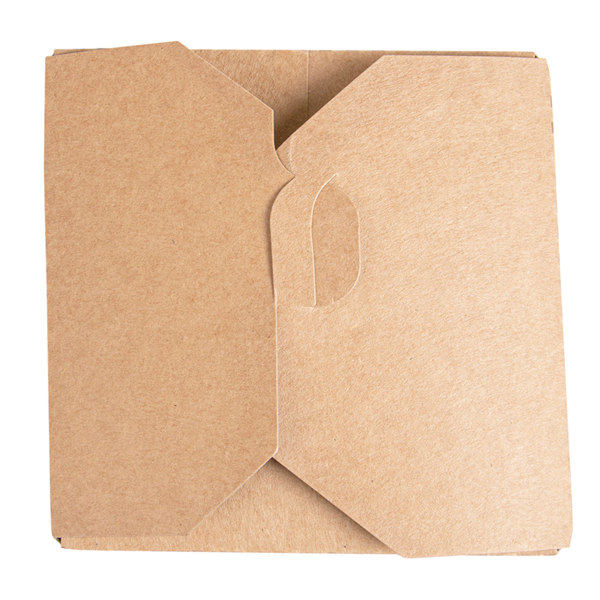 Garcia De Pou ENVASES PARA ENSALADAS 1000 ML 275 + 25 PE G/M2 Ø12 3x8 5 CM NATURAL KRAFT (300 UNID.)