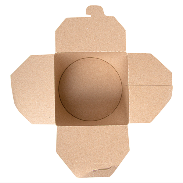 Garcia De Pou ENVASES PARA ENSALADAS 1000 ML 275 + 25 PE G/M2 Ø12 3x8 5 CM NATURAL KRAFT (300 UNID.)