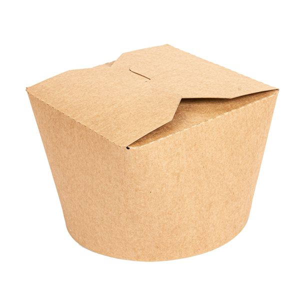 Garcia de pou ENVASES PARA ENSALADAS 1000 ML 275 + 25 PE G/M2 Ø12 3x8 5 CM NATURAL KRAFT (300 UNID.)