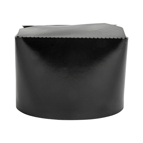 Garcia De Pou ENVASES PARA ENSALADAS 1000 ML 305 + 18 PE G/M2 Ø12 3x8 5 CM NEGRO CARTONCILLO (300 UNID.)