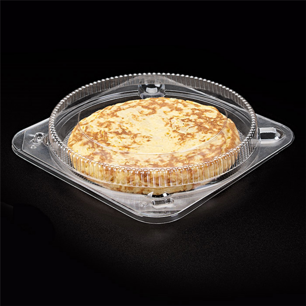 Garcia De Pou ENVASES PARA TARTAS Y TORTILLAS Ø 20x4CM TRANSPARENTE APET (150 UNID.)