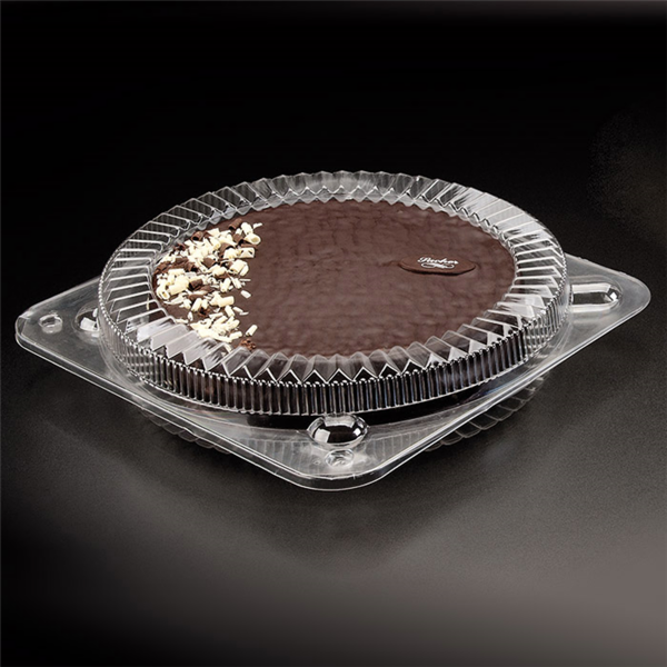 Garcia De Pou ENVASES PARA TARTAS Y TORTILLAS Ø 26x4 CM TRANSPARENTE OPS (150 UNID.)