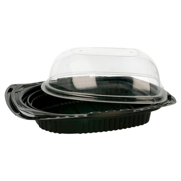 Garcia De Pou ENVASES POLLOS ASADOS 22x16 5x11 2 CM NEGRO PP (150 UNID.)