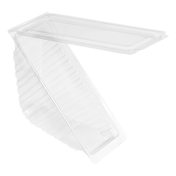 Garcia de pou ENVASES SÁNDWICHES TRIANGULARES ESTÁNDAR 11x11x5 5 CM TRANSPARENTE RPET (600 UNID.)