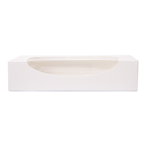 Garcia De Pou ENVASES SUSHI+VENTANA 'THEPACK' 230 G/M2 + OPP 19 7x9x4 5 CM BLANCO CARTÓN ONDULADO NANO-MICRO (400 UNID.)