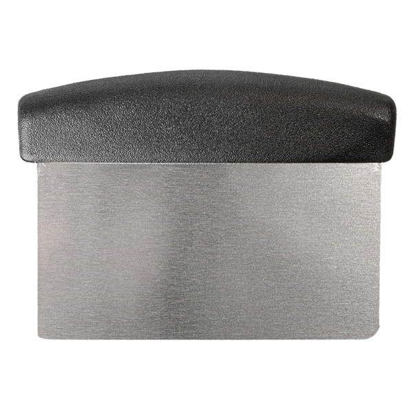 Garcia De Pou ESPÁTULA/RASPADOR MASA DE PIZZA 11x15 2 CM PLATEADO INOX (1 UNID.)