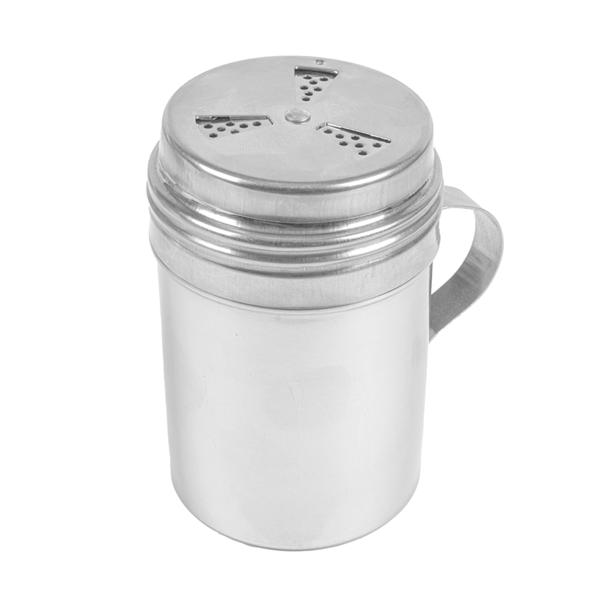 Garcia de pou ESPOLVOREADOR CON ASA PARA ESPECIAS 295 ML Ø 7x11 CM PLATEADO INOX (1 UNID.)