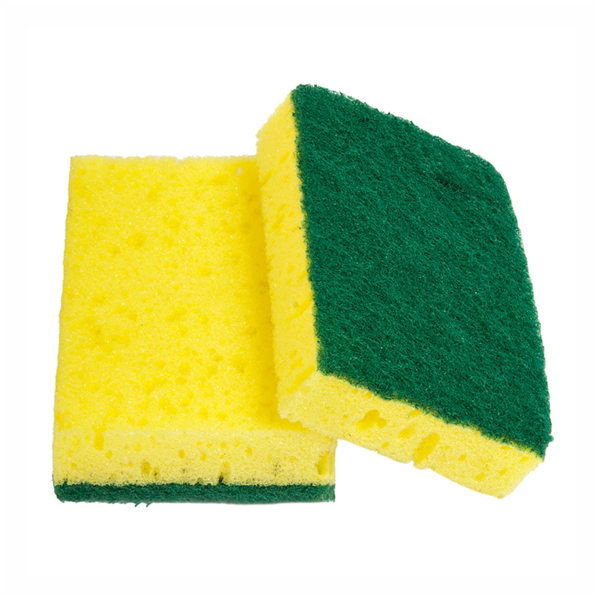 Garcia de pou ESPONJAS CON FIBRA ABRASIVA SUPER 96 11x7x2 5 CM VERDE FIBRA (12 UNID.)