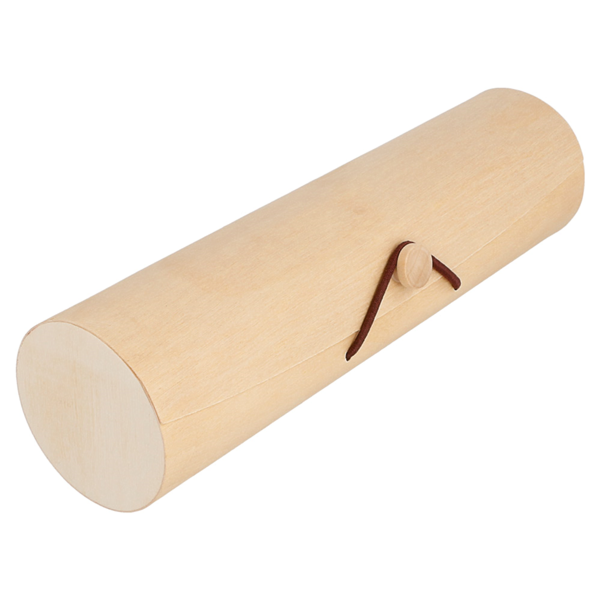 Garcia De Pou ESTUCHES CILÍNDRICOS PARA 7/9 MACARONS Ø 6x22 5 CM NATURAL MADERA (50 UNID.)