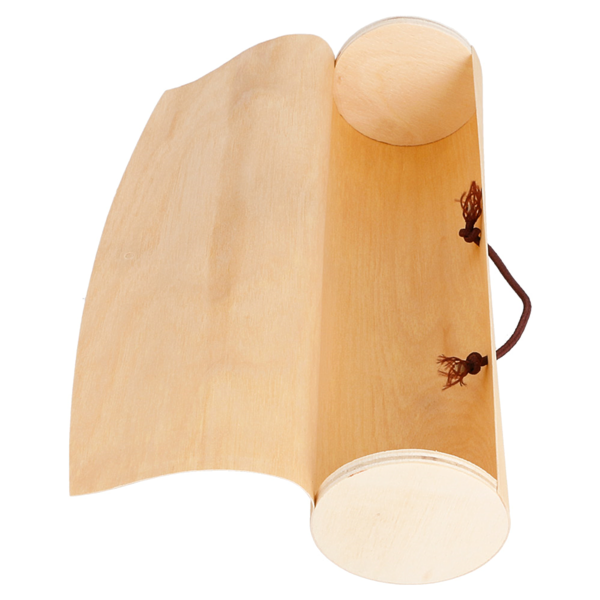 Garcia De Pou ESTUCHES CILÍNDRICOS PARA 7/9 MACARONS Ø 6x22 5 CM NATURAL MADERA (50 UNID.)
