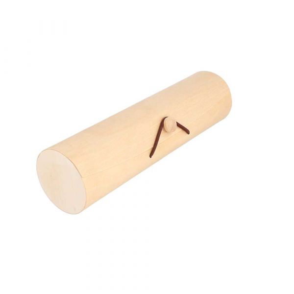 Garcia de pou ESTUCHES CILÍNDRICOS PARA 7/9 MACARONS Ø 6x22 5 CM NATURAL MADERA (50 UNID.)