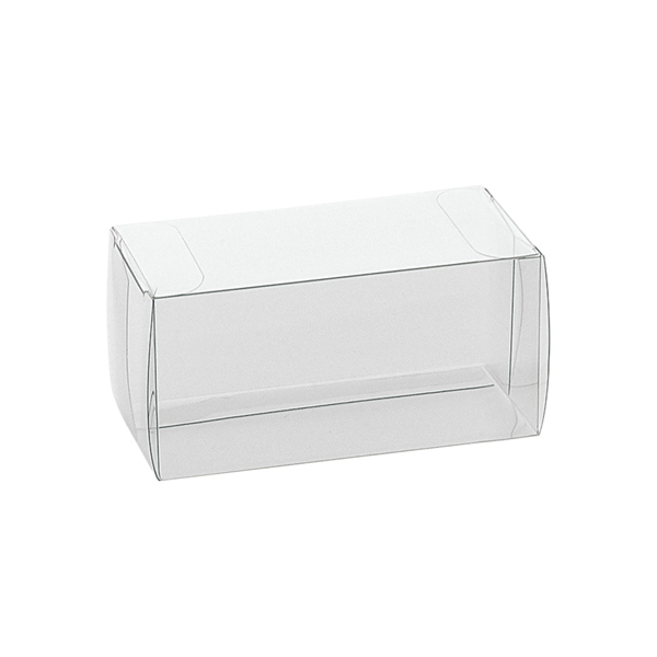 Garcia de pou ESTUCHES MACARONS 8x5x5 CM TRANSPARENTE PET (200 UNID.)