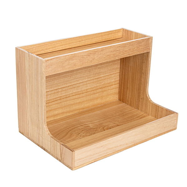 Garcia de pou EXPOSITOR 34 7x23 3x22 5 CM NATURAL MADERA (1 UNID.)