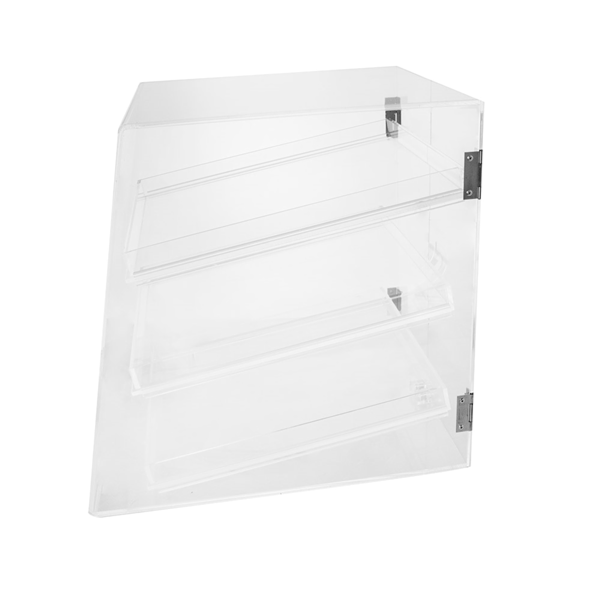 Garcia De Pou EXPOSITOR PASTELERÍA 3 PISOS 35x45x44 CM TRANSPARENTE ACRÍLICO (1 UNID.)