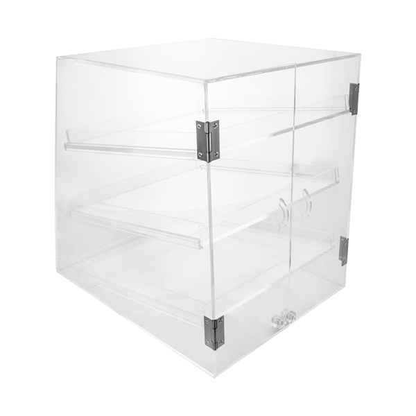 Garcia de pou EXPOSITOR PASTELERÍA 3 PISOS 35x45x44 CM TRANSPARENTE ACRÍLICO (1 UNID.)