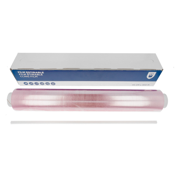Garcia De Pou FILM ESTIRABLE CAJA DISPENSADORA 0 45x300 M TRANSPARENTE PVC (6 UNID.)