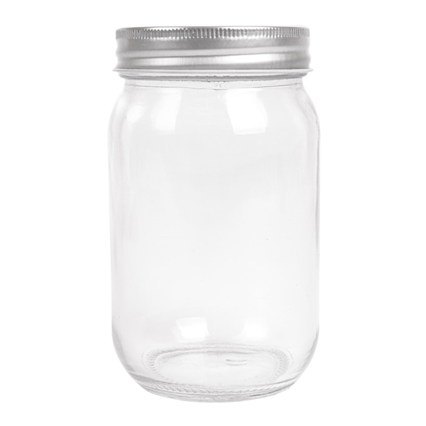 Garcia De Pou FRASCO CON TAPA 'WAKI GLASS' 450 ML Ø 8x13 CM TRANSPARENTE CRISTAL (24 UNID.)