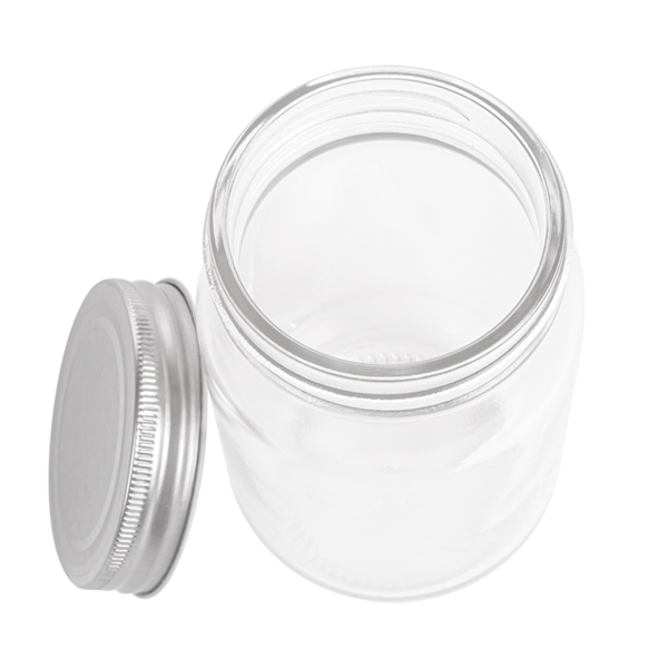 Garcia De Pou FRASCO CON TAPA 'WAKI GLASS' 450 ML Ø 8x13 CM TRANSPARENTE CRISTAL (24 UNID.)