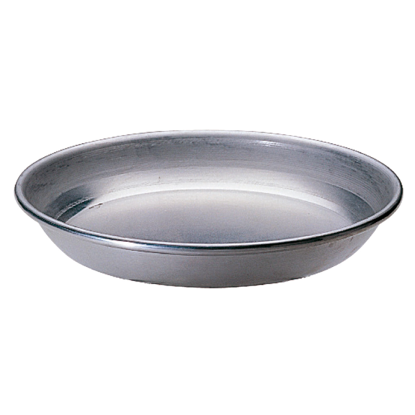 Garcia de pou FUENTE MARISCOS Ø 38x6 CM PLATEADO ALUMINIO (1 UNID.)