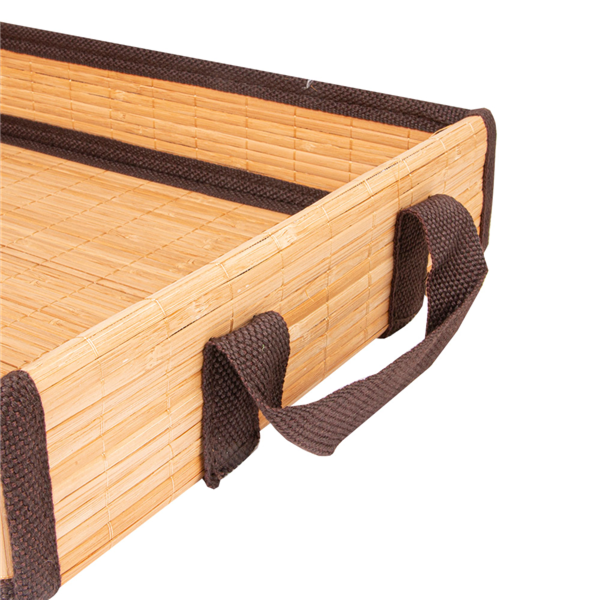 Garcia De Pou BANDEJA 43x29x6 5 CM BAMBÚ (5 UNID.)