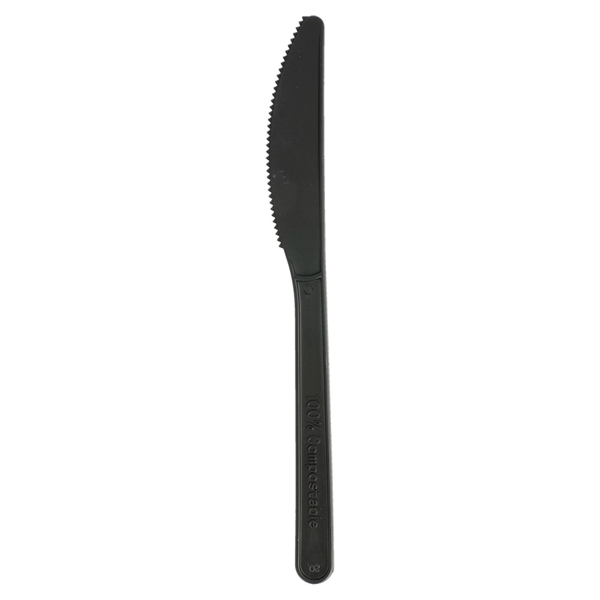 Garcia De Pou CUCHILLOS 18 CM NEGRO CPLA (1000 UNID.)
