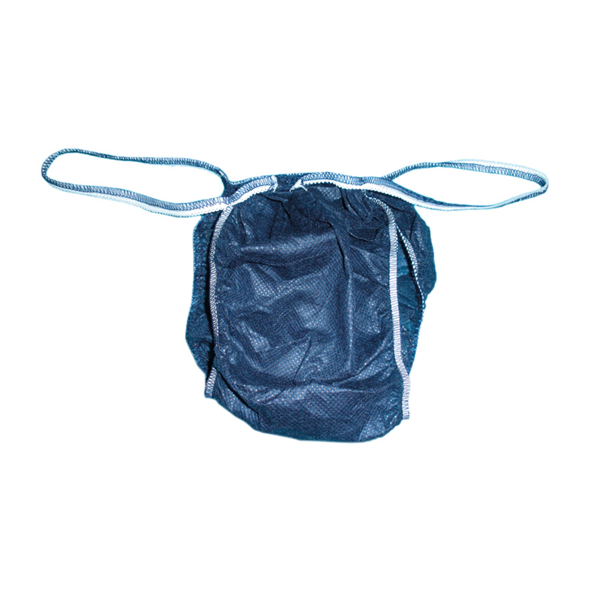 Garcia De Pou TANGAS HOMBRE AZUL SPUNBOND (100 UNID.)