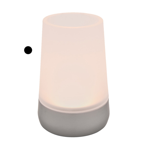 Garcia de pou GLOBOS PARA LÁMPARA DE SOBREMESA "CONE" Ø 8x9 5 CM GLASEADO CRISTAL (6 UNID.)