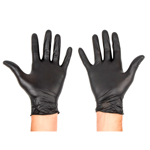 Garcia De Pou GUANTES SIZE: L NEGRO NITRILO (100 UNID.)