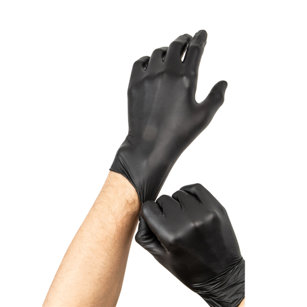Garcia De Pou GUANTES SIZE: S NEGRO NITRILO (100 UNID.)