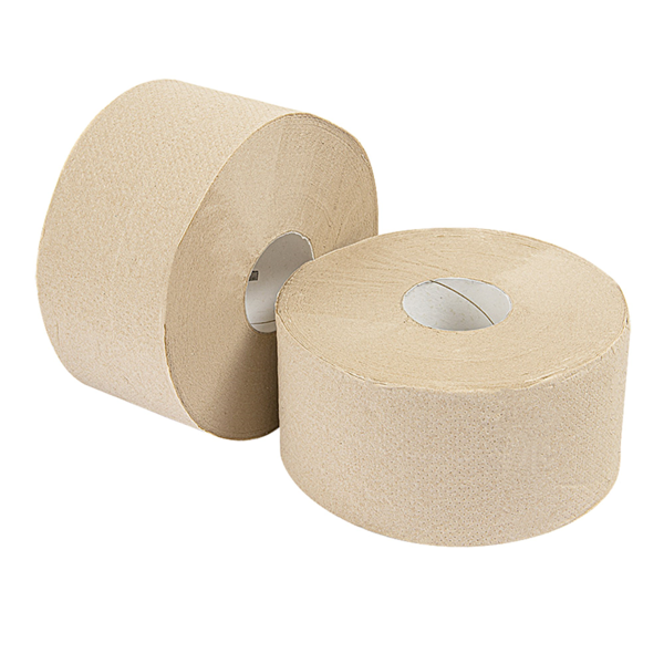 Garcia De Pou HIGIÉNICOS "BABY JUMBO" ECOLABEL 2 CAPAS - 160 M Ø 19 5x9 5 CM NATURAL PAPEL RECICLADO (12 UNID.)