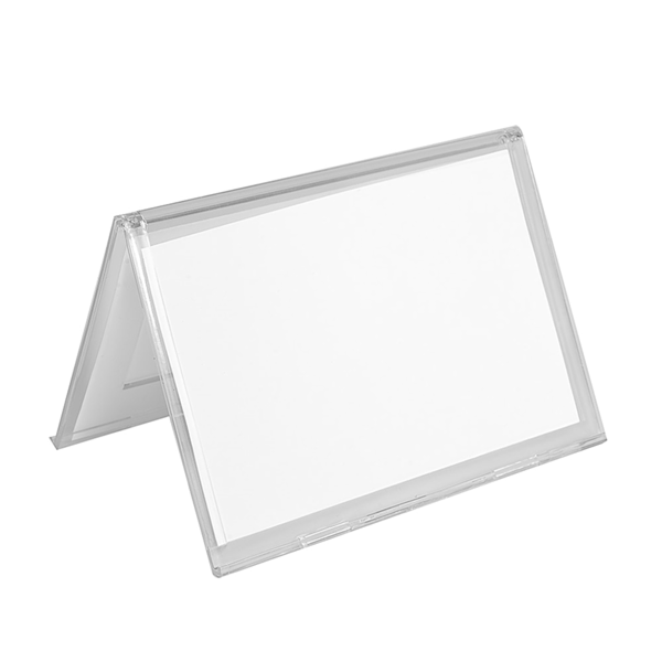 Garcia de pou IDENTIFICADORES DE SOBREMESA 7 5x4 5 CM TRANSPARENTE PS (200 UNID.)