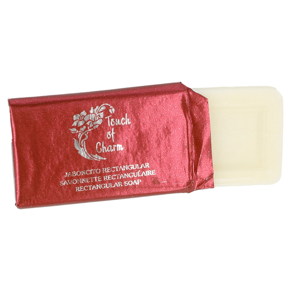 Garcia De Pou JABONCITOS 'TOUCH OF CHARM' 9 G 5 3x3 CM BLANCO (1000 UNID.)