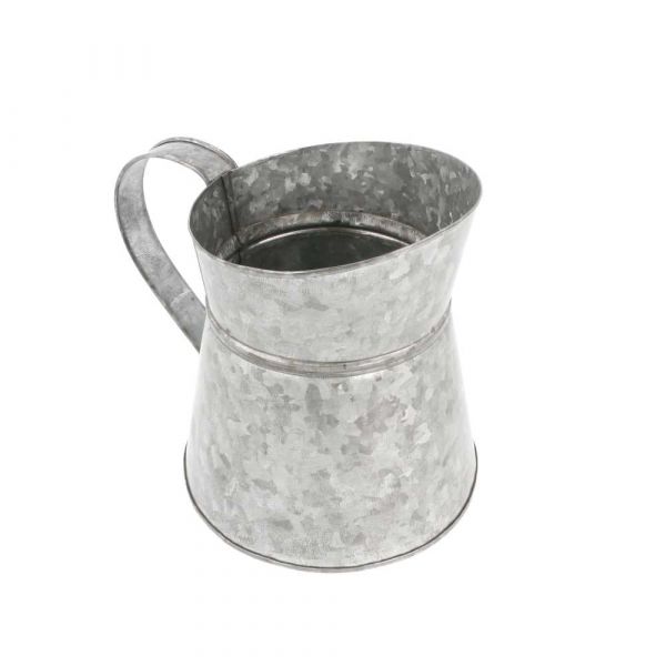 Garcia de pou JARRA 'ARTINOX' 1 2 L Ø 11 5x15 5 CM GALVANIZADO ACERO (1 UNID.)